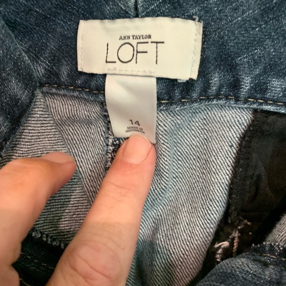 VTG Loft my favorite jeans. Lifts the butt and looks so yummy! Tummy control - Picture 5 of 5